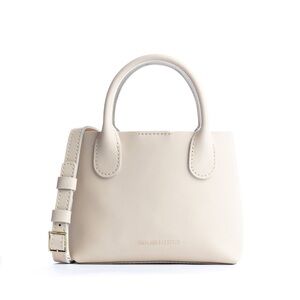 Portland leather raindrop crossbody